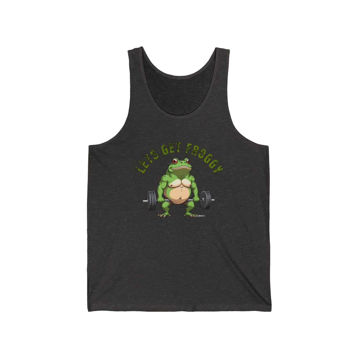 Lets Get Froggy Gym Tank Men's Fitness