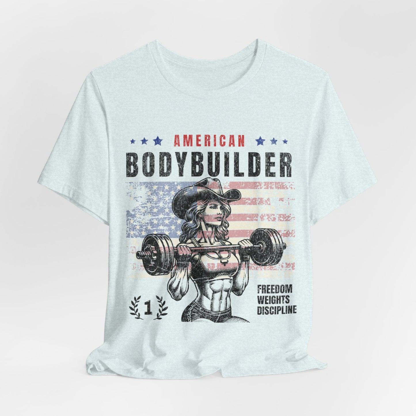 American Bodybuilder Workout Jersey Short Sleeve Tee