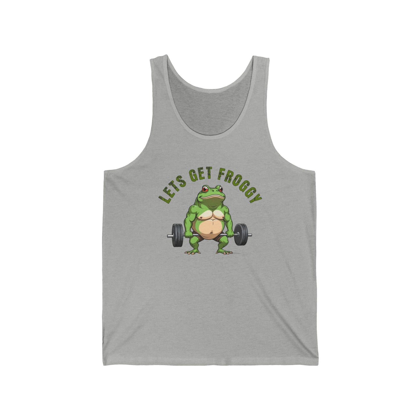Lets Get Froggy Gym Tank Men's Fitness