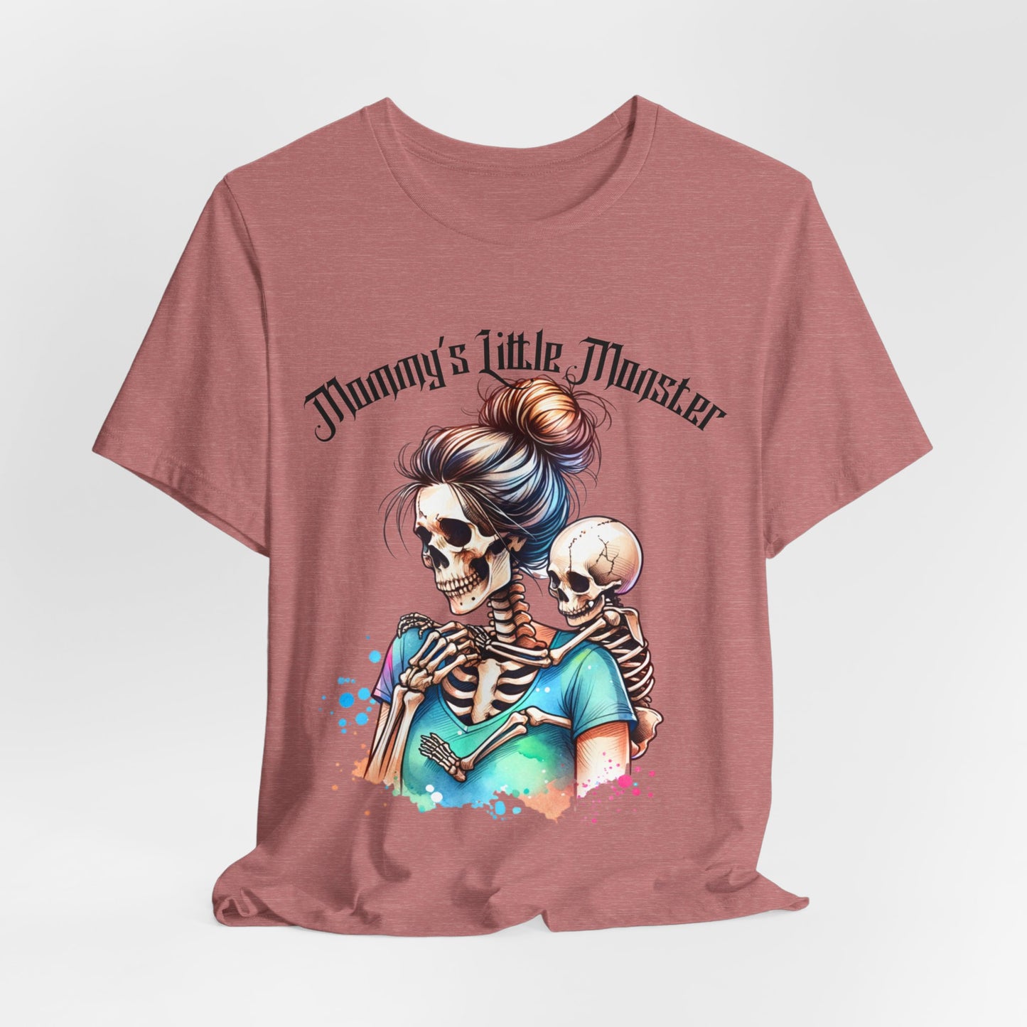 Mommy's Little Monster Jersey Short Sleeve Tee