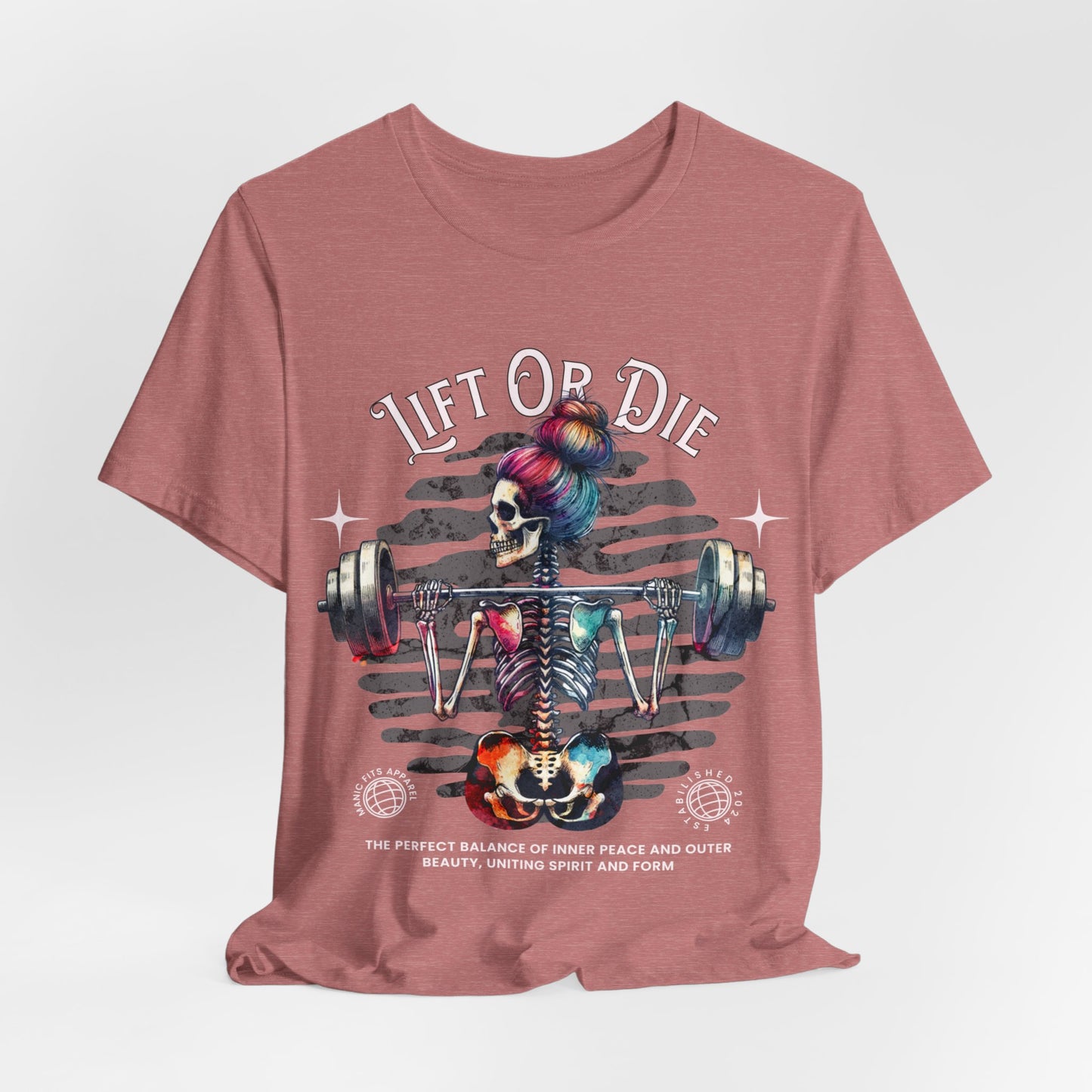 Lift or Die Women's Workout Jersey Short Sleeve Tee