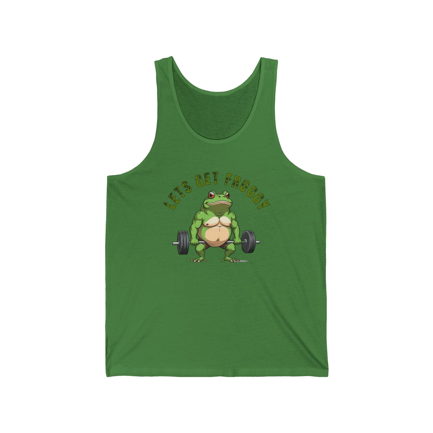 Lets Get Froggy Gym Tank Men's Fitness