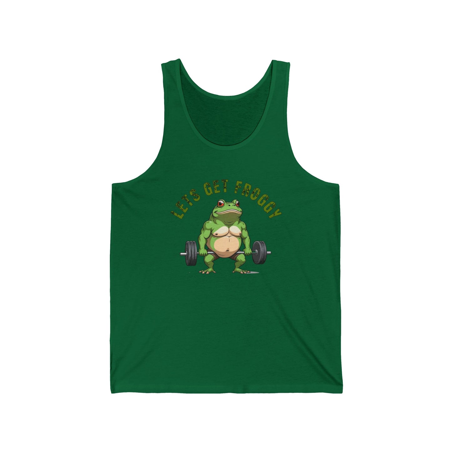 Lets Get Froggy Gym Tank Men's Fitness