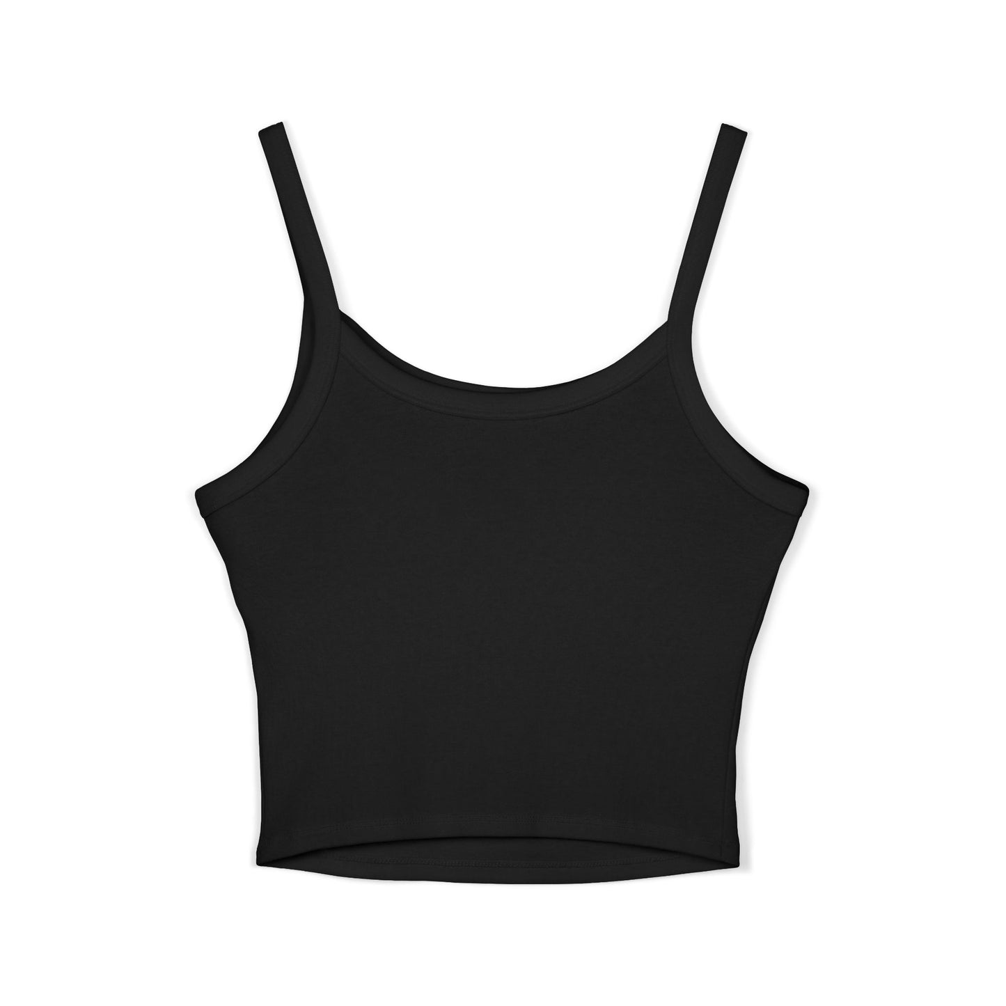 Workout Tank Top — "One More Rep" Motivational Spaghetti Strap Crop