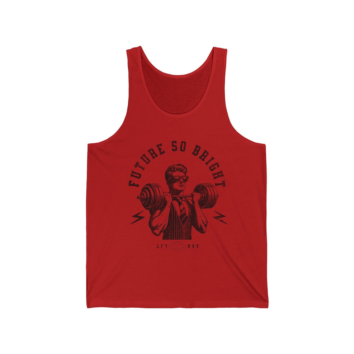 Future So Bright Workout Jersey Tank